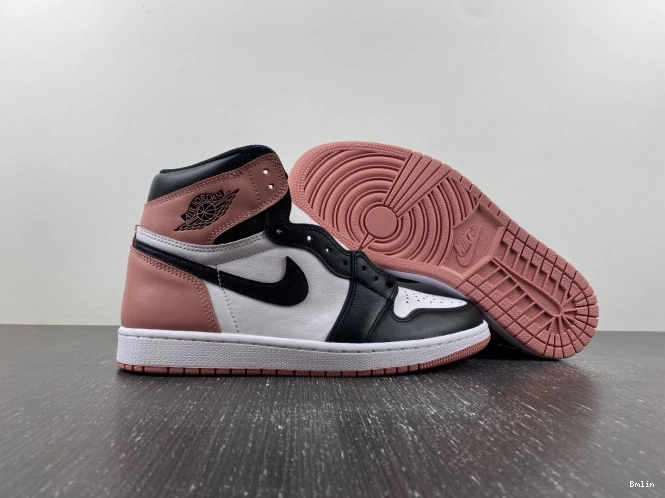 Bmlin shoes 861428-101 Jordan Pink Og High 1 Air Rust Retro Nrg 0713